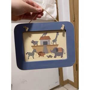 Noah's Ark Framed Kids Art